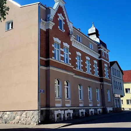 Przytulny Apartament W Centrum Miasta Kętrzyn Exterior foto